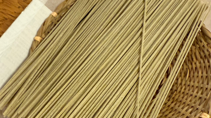 自家製粉 十割干し蕎麦｜山の実